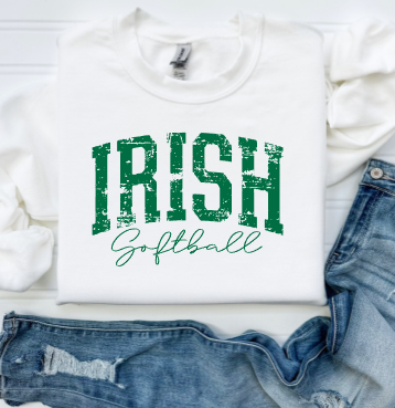 Emmett Irish Softball Grunge