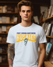 Load image into Gallery viewer, PHN Port Huron Huskies Distressed with Logo
