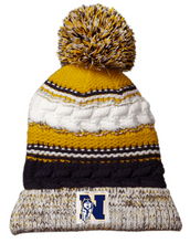 Load image into Gallery viewer, Port Huron Northern Chunky Pom Beanie with Logo Patch
