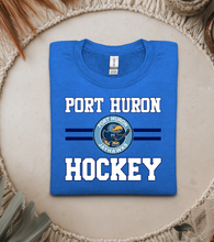 Load image into Gallery viewer, Port Huron Jayhawks Logo Stripes
