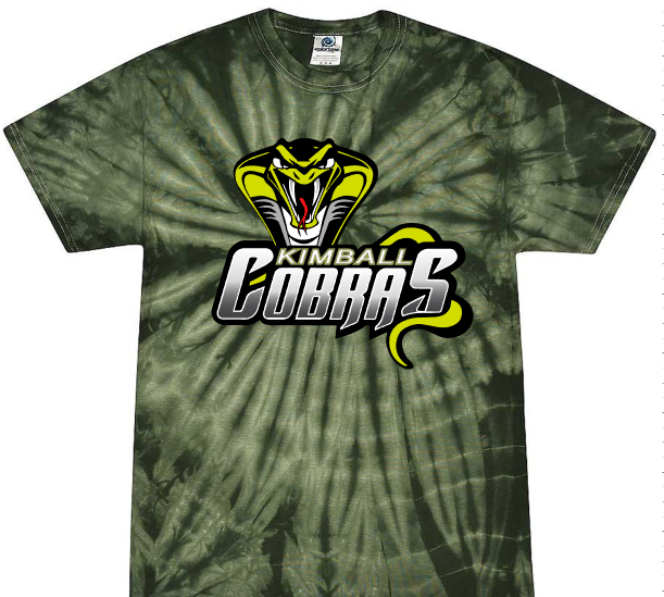 Kimball Cobras Baseball Tie Dye T-Shirt