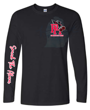 Load image into Gallery viewer, PHHS Competitive Cheer Chest Logo Sound The Alarm
