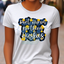 Load image into Gallery viewer, Port Huron Northern Huskies Polka Dot Offset
