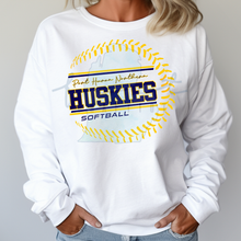 Load image into Gallery viewer, Port Huron Northern Softball Huskies Circle Stitches
