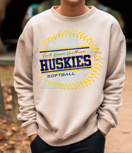 Load image into Gallery viewer, Port Huron Northern Softball Huskies Circle Stitches
