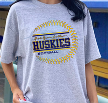 Load image into Gallery viewer, Port Huron Northern Softball Huskies Circle Stitches
