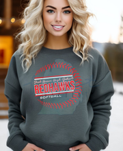 Load image into Gallery viewer, Port Huron High School Softball Redhawks Circle Stitches
