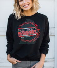 Load image into Gallery viewer, Port Huron High School Softball Redhawks Circle Stitches
