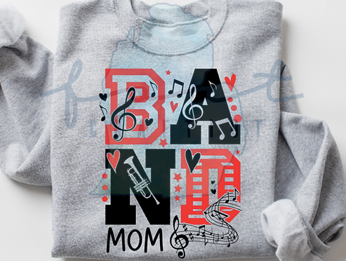 Band Mom Customizable Shirt