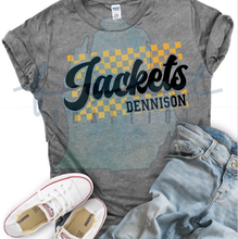 Load image into Gallery viewer, Checkered Mascot Customizable Shirt
