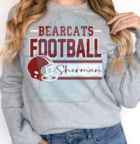 Varsity Football Customizable Shirt