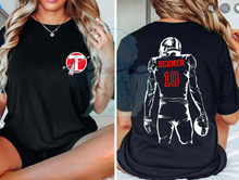 Load image into Gallery viewer, School Logo Player Football Customizable Shirt
