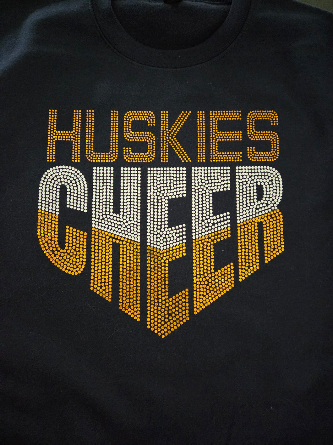 Huskies Cheer Sparkle (flat sequins)