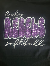 Load image into Gallery viewer, Lady Rebels Unisex Gildan Softstyle T-Shirt
