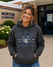 Load image into Gallery viewer, Marysville Vikings Morton Elementary Striped Tough Viking

