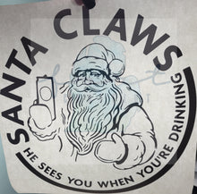 Load image into Gallery viewer, Santa Claws

