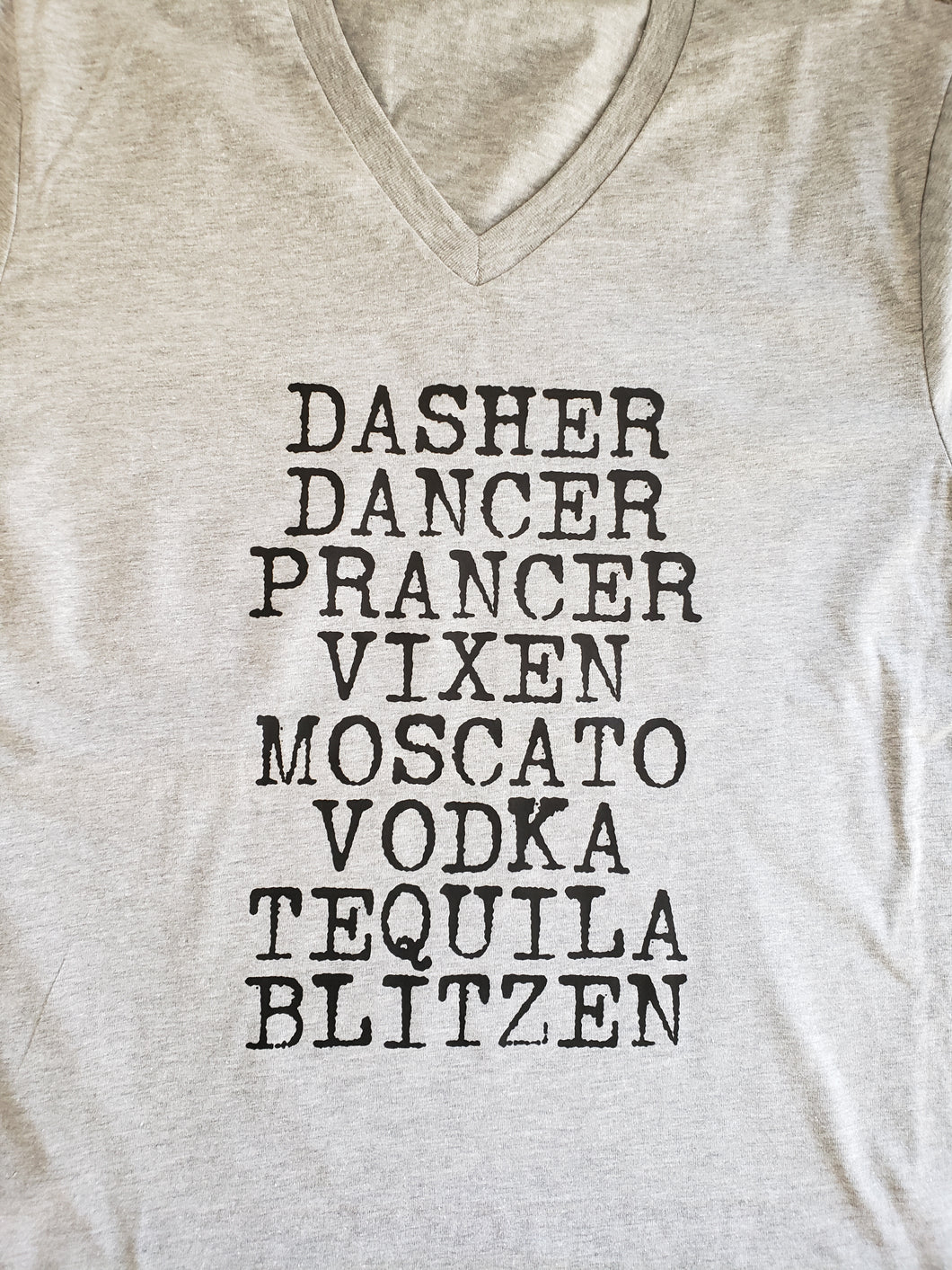 Reindeer Names Vodka Blitzen