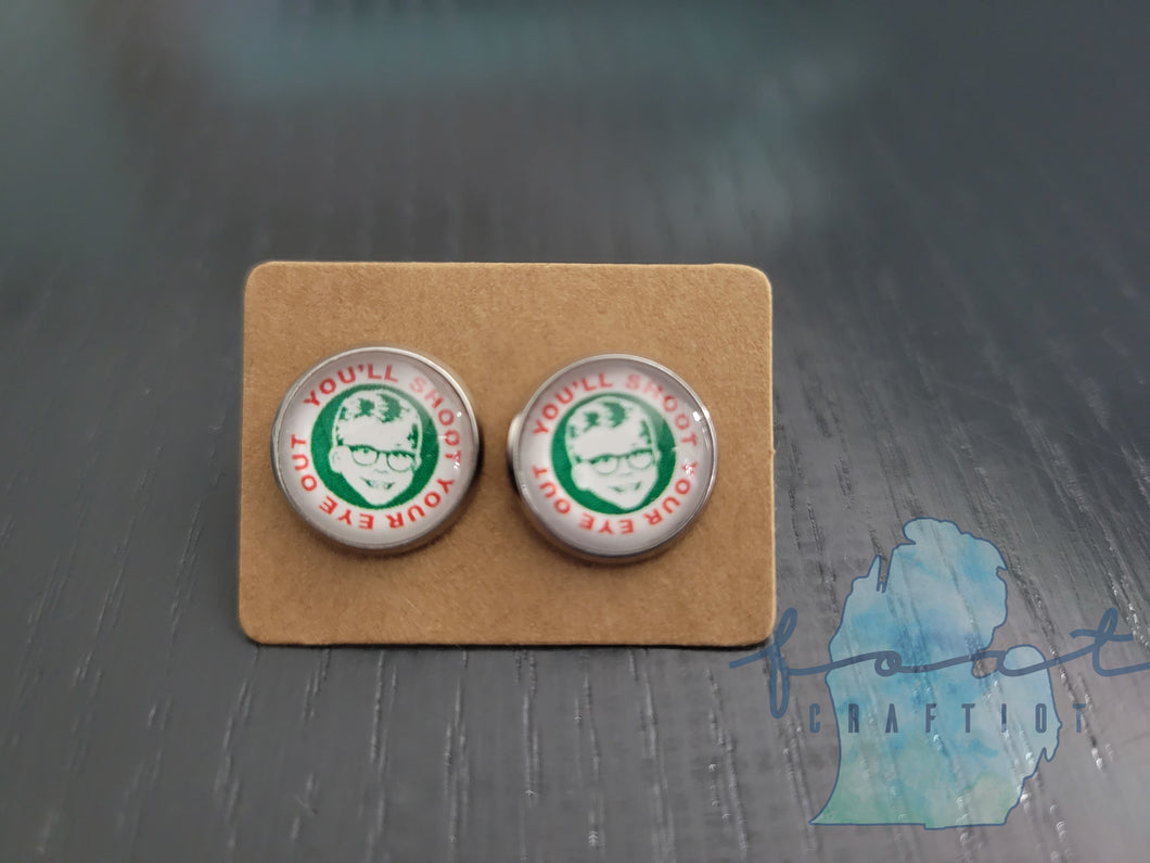 Shoot Your Eye Out Druzy Earrings