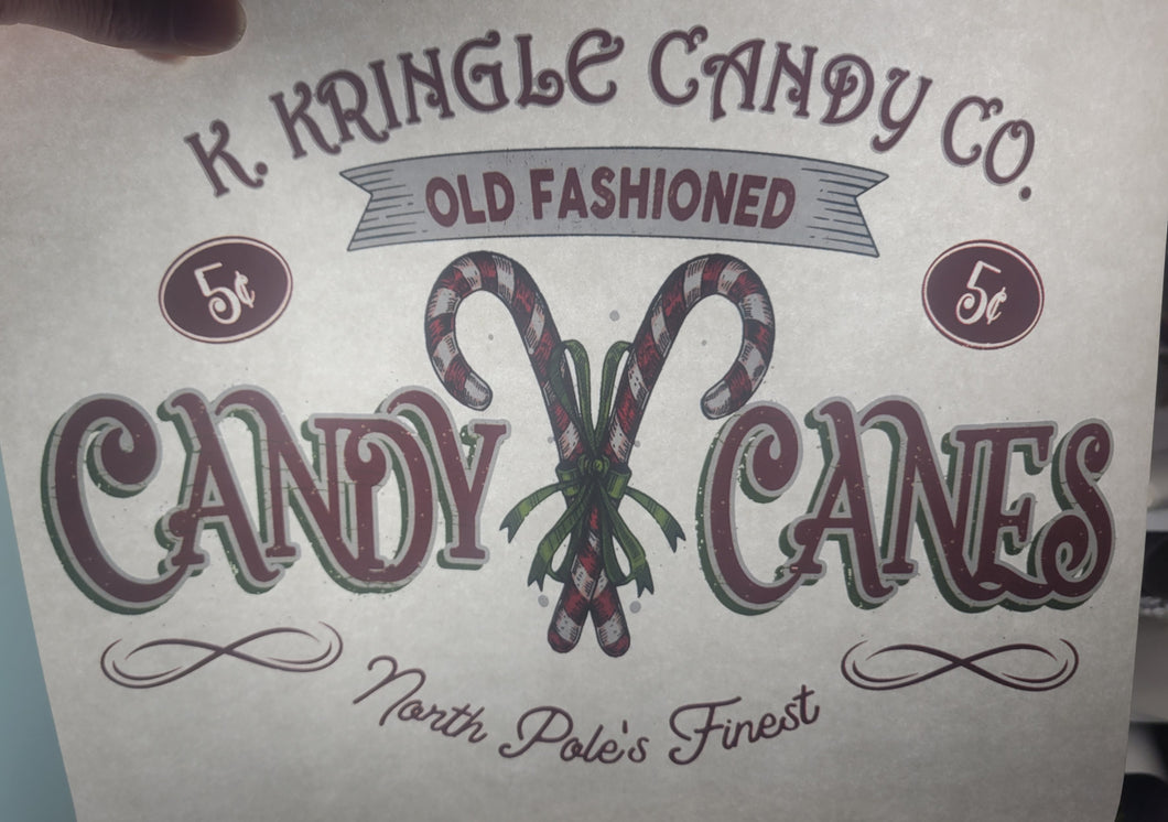 Old Fashioned Candy Canes