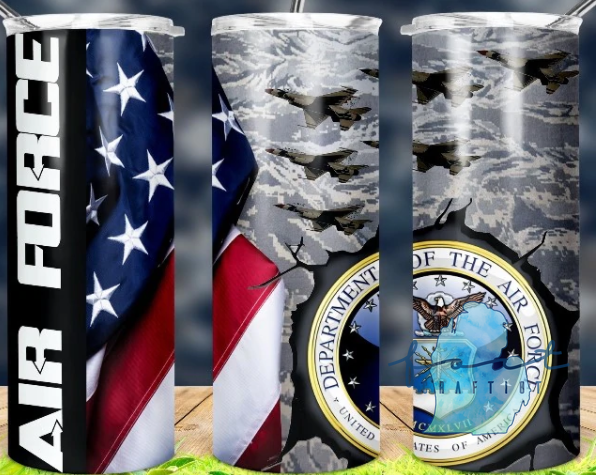 Air Force Tumbler