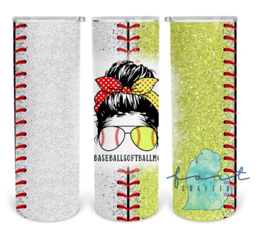 Baseball/Softball Mom Tumbler