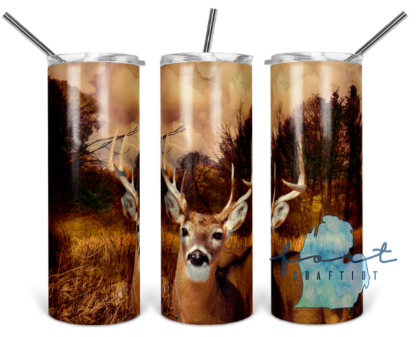 Deer in Woods Tumbler