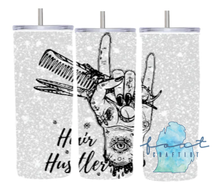 Load image into Gallery viewer, Hair Hustler Pink or Silver Tumbler
