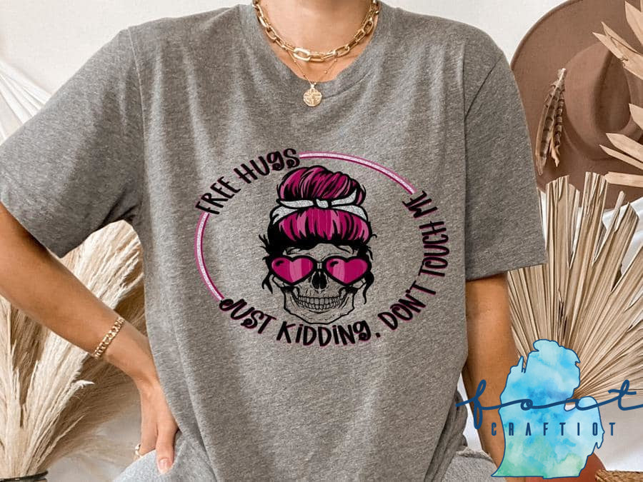 Free Hugs, Just Kidding Valentine's Day T-Shirt