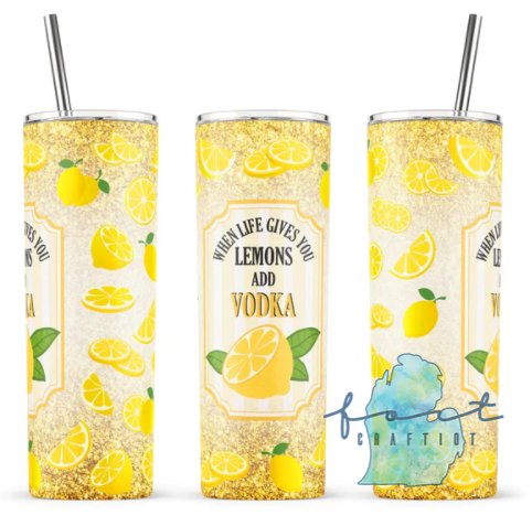 Lemons Add Vodka Tumbler