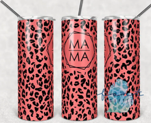 Load image into Gallery viewer, Mama Leopard Tumbler
