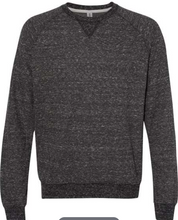 Load image into Gallery viewer, Jerzees Snow Heather French Terry Crewneck Sweatshirt
