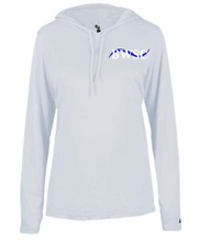 Load image into Gallery viewer, Badger Women&#39;s Core Long Sleeve Hooded Tshirt
