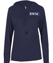 Load image into Gallery viewer, Badger Women&#39;s Core Long Sleeve Hooded Tshirt
