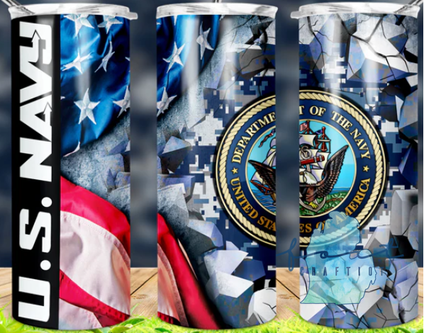 US Navy Tumbler